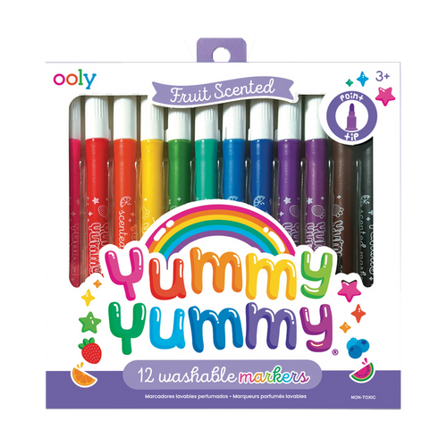 Yummy Yummy Scented Markers - Set of 12