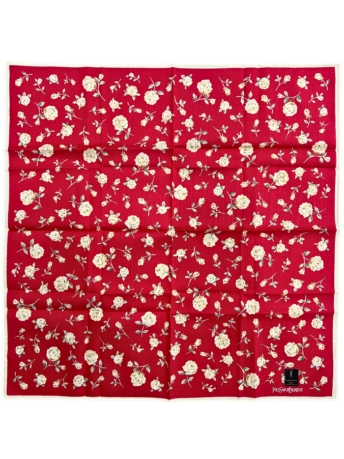 Yves Saint Laurent Cotton Handkerchief
