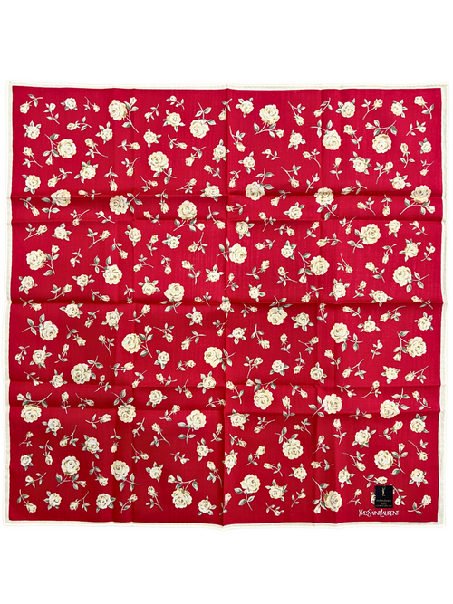 Yves Saint Laurent Cotton Handkerchief