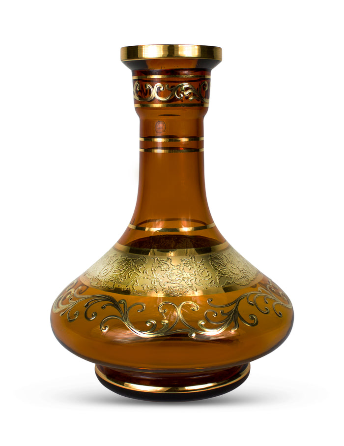 Zahrah Special Edition Hand Made Bohemian Czech Republic Base with 24K Gold Filigree-Genie