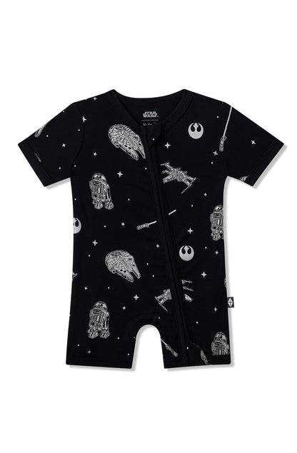Product photo of the Zipper Shortall Romper in STAR WARS™