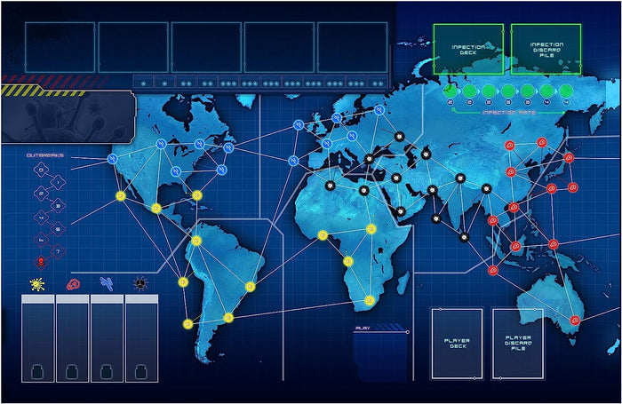 ZMan Pandemic Legacy Season 1 Red Edition Board Game